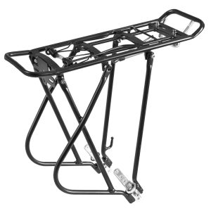 PARRILLA MTB ALUMINIO NEGRA PARA ALFORJA JOYKIE
