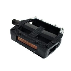 PEDAL HENGF MTB NEGRO PLANO C/METAL C/R. COMPATIBLE / GENERICO