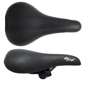 SILLIN MTB BINGO NEGRO BLANDO CON REFLECTOR YL-2768