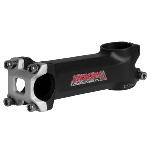 TEE (STEM) ZOOM TDS-D343G DIAMETRO 25.4 MM, 25.4 X 120 MM, A-HEAD (SIN HILO), COLOR NEGRO ALUMINIO
