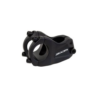 TEE (STEM) ZOOM TDS-AL-408-8 DIAMETRO 31.8 MM, 31.8 X 45 MM, A-HEAD (SIN HILO) COLOR NEGRO ALUMINIO