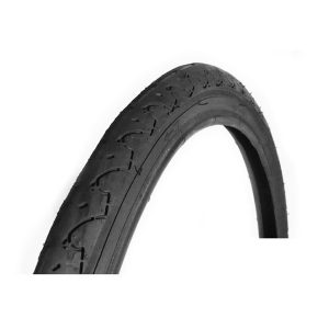 NEUMATICO DURO 26 X 1.50 NEGRO / LISO CHINA HF105 BLK TIRE + WHITE PATCH DWD ALAMBRE / RIGIDO