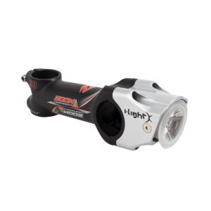 TEE (STEM) ZOOM TDS-D423-8 DIAMETRO 31.8 MM, 31.8 X 110 MM, COLOR NEGRO ALUMINIO