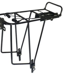 PARRILLA TRASERA MTB ** YUEN I ** ALUMINIO NEGRA MOD. YA-17JA