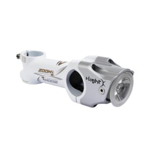 TEE (STEM) ZOOM TDS-D423-8 DIAMETRO 31.8 MM, 31.8 X 110 MM, COLOR BLANCO ALUMINIO