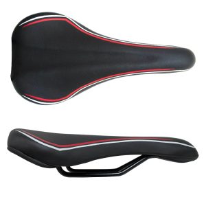 SILLIN MTB NEGRO LINEAL - BLANCO  JK