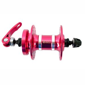 MAZA (JGO) PARA DISCO ALUMINIO QI Y SU (36H) ROJO QS-411