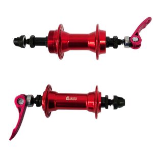 MAZA (JGO) ALUMINIO QI Y SU (36H) ROJO QS-403 CON BLOQUEO