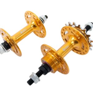 MAZA (JGO) PISTA ALUMINIO QI Y SU (36H) AMARILLO QS-437