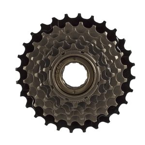 PIÑON 6 VEL. MONSON  FW6428HBA (CAJA) 14-28T NEGRO/CAFE