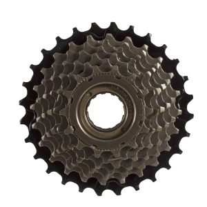 PIÑON 7 VEL * MONSOON * FW7428HBA  (CAJA)  14-28T NEGRO/CAFE