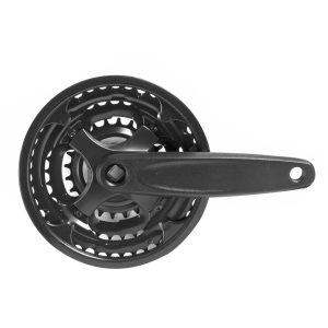 VOLANTE MTB SS-7943P C/CUB. P/EJE NEGRO 42X34X24T