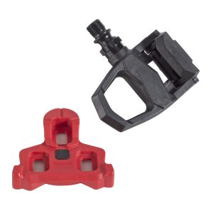 PEDAL R502 PAR  BODY PLASTICO EJE CROMADO - MOBEARING:LSL