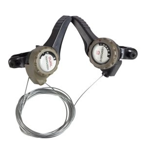 CAMBIADOR SL125FL+SL1256R NON-INDEX LEFT 3SPEED, INDEX RIGHT 6 SPEED 1SET/POLYBAG