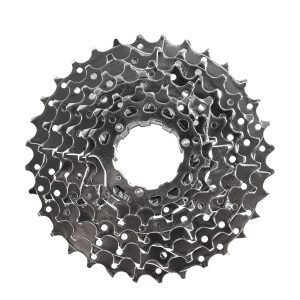 PIÑON CS-81132 FOR 8 SPEED 11-32T,COLOR:CP,INDEX WITH FALCON LOGO PACKING:1PCON WHITE BOX
