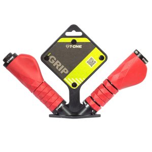 PUÑO DIAMOND PLUS T-ONE T-GP61 ROJO   ANATOMICO / ARGOLLAS / STAND