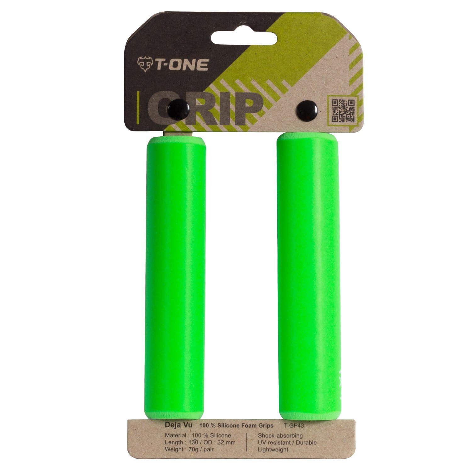 PUÑO DEJA VU-X T-ONE T-GP43X GREEN ESPUMA DE SILICONA ULTRA LIVIANO