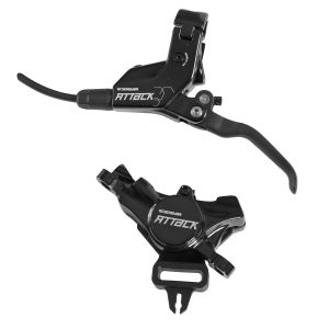 FRENO DISCO DELANTERO RIDEVER ATTACK-U 850MM HOSE ANODISE BLACK