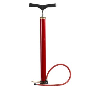 BOMBA DE PIE ROJA CON ADAPTADOR DE AUTO COMPATIBLE / GENERICO ALTERNATIVO 2022 ECONOM.