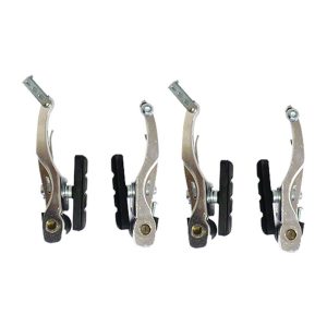 HERRADURA V-BRAKE ALUM. MOD.NX-22 SILVER  LENGTH: 110MM - BRAKE SHOES:50-70MM