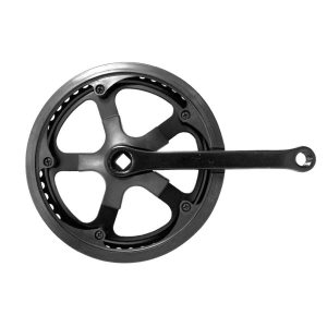 VOLANTE 4T 165MM NEGRO PARA EJE Y CON CUBRE SAIGUAN