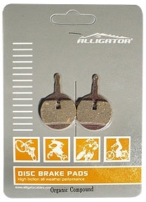 PASTILLA FRENO ALLIGATOR ORGANICA HK-VX027