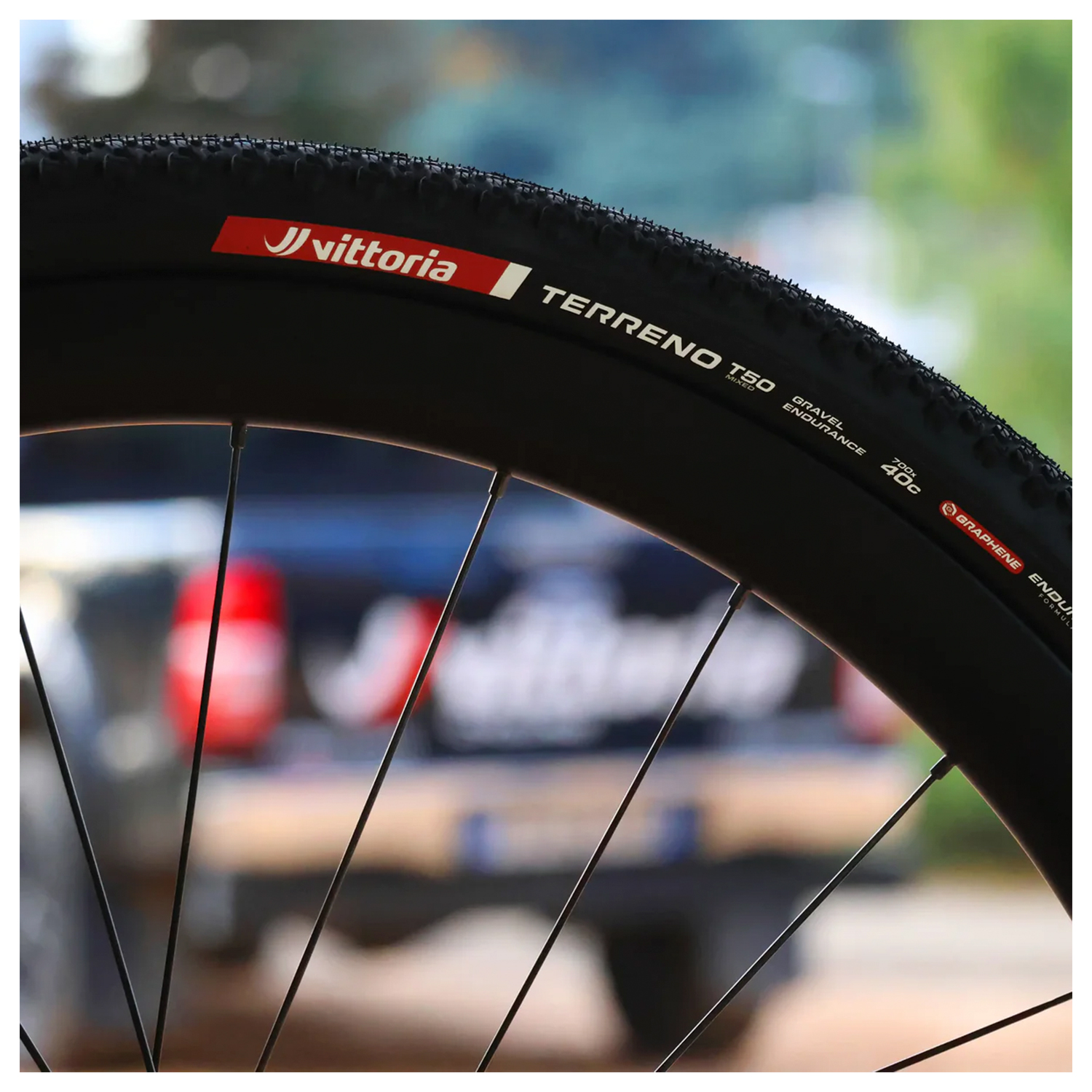 NEUMATICO VITTORIA TERRENO T50 MIXED 40-622 GRAVEL ENDURANCE BROWN-BLK-BLK G2.0 700X40C TLR GRAPHEN - Imagen 3