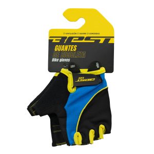 GUANTES BEST DEDOS CORTOS MOD. INFANTIL SB-01-8816 AZUL TALLA 8