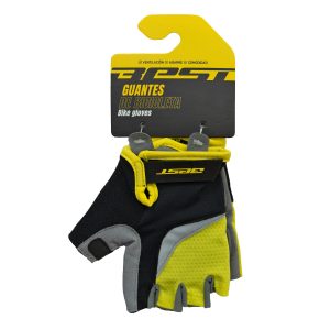 GUANTES BEST DEDOS CORTOS MOD. SB-01-7003 B AMARILLO TALLA S