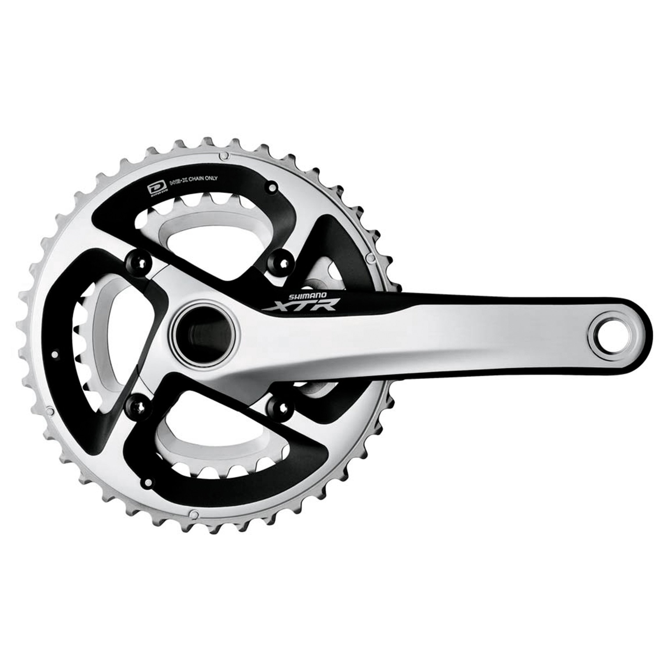 VOLANTE SHIMANO FC-M985 XTR, HOLLOWTECH 2, FOR REAR 10-SPEED, 180MM, 40X28T, W/BB(SM-BB93), W/TL-FC2