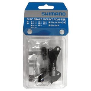 ADAPTADOR FRENO SHIMANO SM-MA-F203 S/S FIXING BOLT X2, WIRE X1 (STANDARD), IND. PACK ISMMAF203SSA