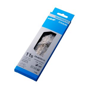 CADENA SHIMANO CN-HG701-11, FOR 11-SPEED(ROAD/MTB/E-BIKE COMPATIBLE), 126 LINKS  IND.PACK
