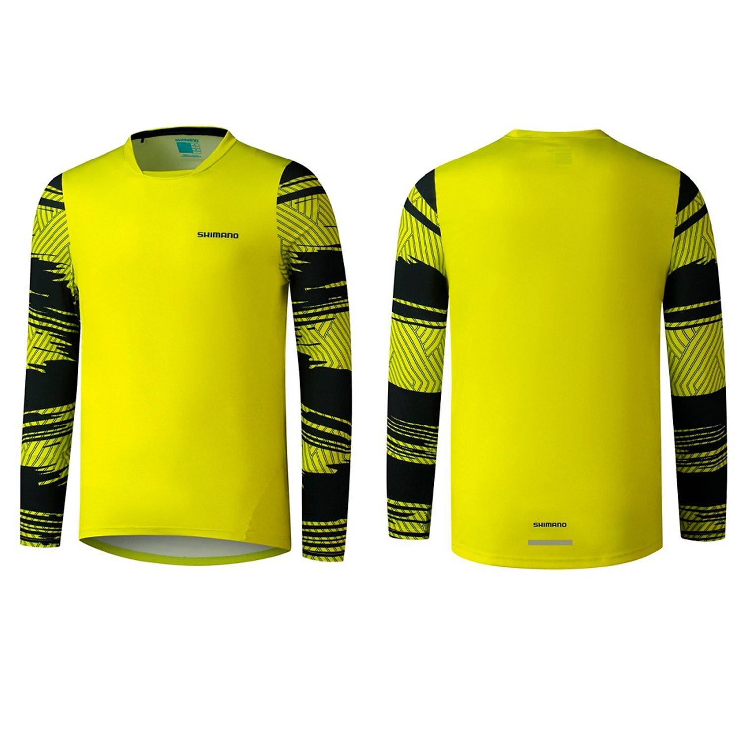 JERSEY SHIMANO MYOKO L.S. YELLOW TALLA L PCWJSTSVE12MY0106