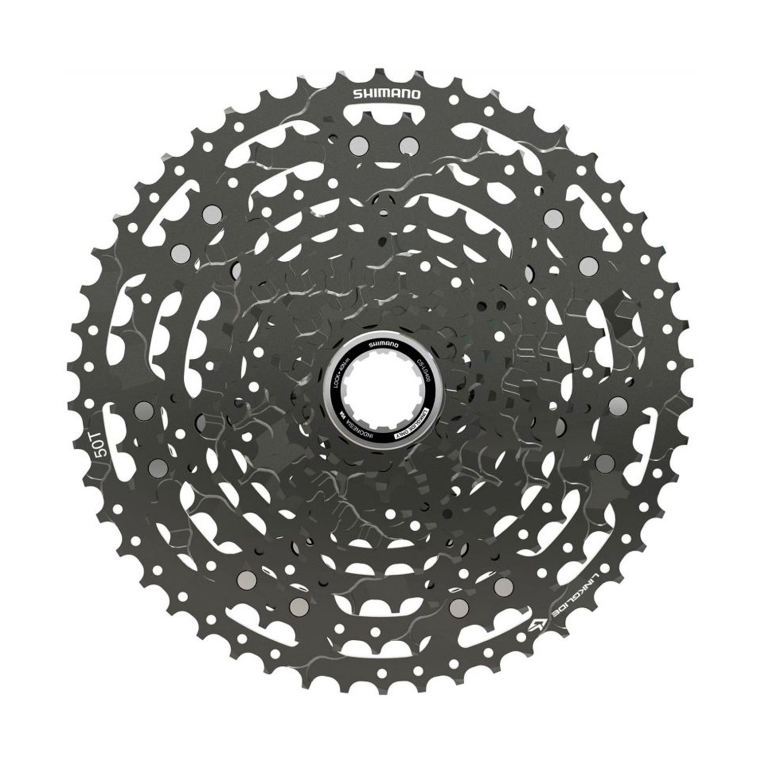 PIÑON SHIMANO CASSETTE CS-LG400-11, CUES, 11V. (11-50) IND.PACK ECSLG40011150