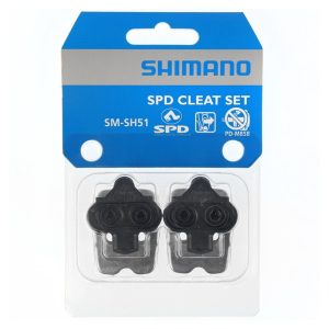 CALAS SHIMANO (JGO) SM-SH51 CLEAT SET (PAIR) FOR SINGLE RELEASE MODE, IND.PACK