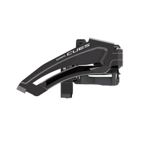 CAMBIADOR FDU8010LSET SHIMANO CUES 2X10/11 LOW CLAMP TOP-SWING 34.9MM BAND 31.8/28.6MM, EFDU8010LX3
