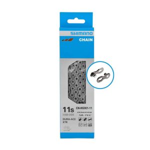CADENA CNE800011 SHIMANO 138LINKS HG-X 11 VEL. QUICK-LINK EMPAQUE