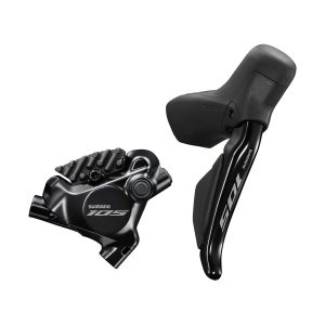 FRENO HID.SET BRR7170KTSTR7170 SHIMANO 105 ST-R7170 R BR-R7170 R 25MM RESIN PAD SM-BH90 BLK 5 CAJA