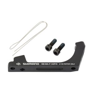 ADAPTADOR DISCO RUTA SMDBADT SHIMANO BRAKE MOUNT SM-MA-F140P/D ADAP. FIXING BOLT X2 WIRE X1 CAJA