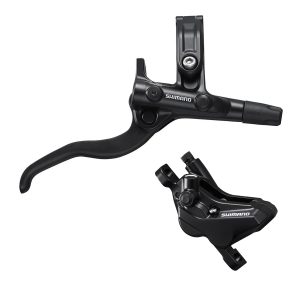 DISC BRAKE ASSEMBLED SET/J-kit, BL-M4100(R), BR-MT420(R), W/O ADAPTER, RESIN PAD(W/O FIN), 1700MM
