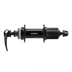 MAZA TRAS. SHIMANO FH-QC400-HM-B, CENTER LOCK DISC(W/O LOCK RING) 32H OLD:141MM QR:178MM