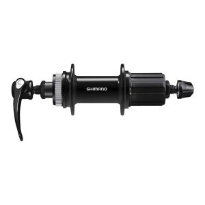 MAZA TRAS. SHIMANO FH-QC400-HM-B, CENTER LOCK DISC(W/O LOCK RING) 36H OLD:141MM QR:178MM