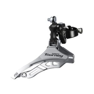 CAMBIADOR SHIMANO FRONT DERAILLEUR, FD-TY300, TOURNEY, BAND TYPE, SIS, DOWN ROUTE, 31.8MM,FOR 42T