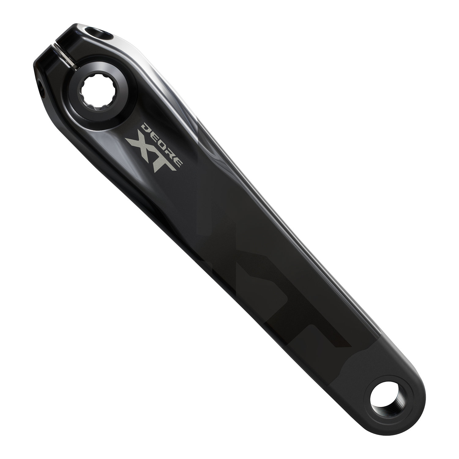 VOLANTE SHIMANO FC-M8200, DEORE XT, FOR REAR 12-SPEED, HOLLOWTECH 2, 175MM, W/O CHAINRING, W/O CG