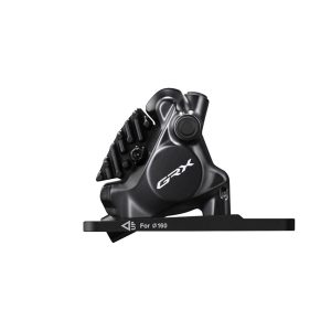 CALIPER HIDRAULICO SHIMANO BR-RX820, GRX, FRONT, FLAT MOUNT, W/BRACKET FOR 140/160MM ROTOR