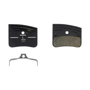 PASTILLA SHIMANO RESIN PAD W/FIN (P03A-RF), PAD SPRING, 1PAIR